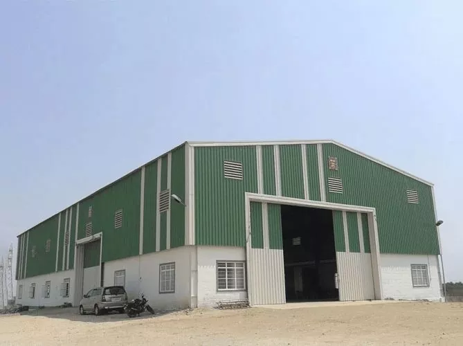 လက်တွေ့ကျတဲ့နှင့်လှပသော prefab သတ္တုဂိုဒေါင်အဆောက်အအုံ