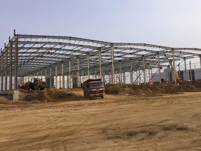 Prefab Steel သတ္တုဂိုဒေါင် အဆောက်အဦ