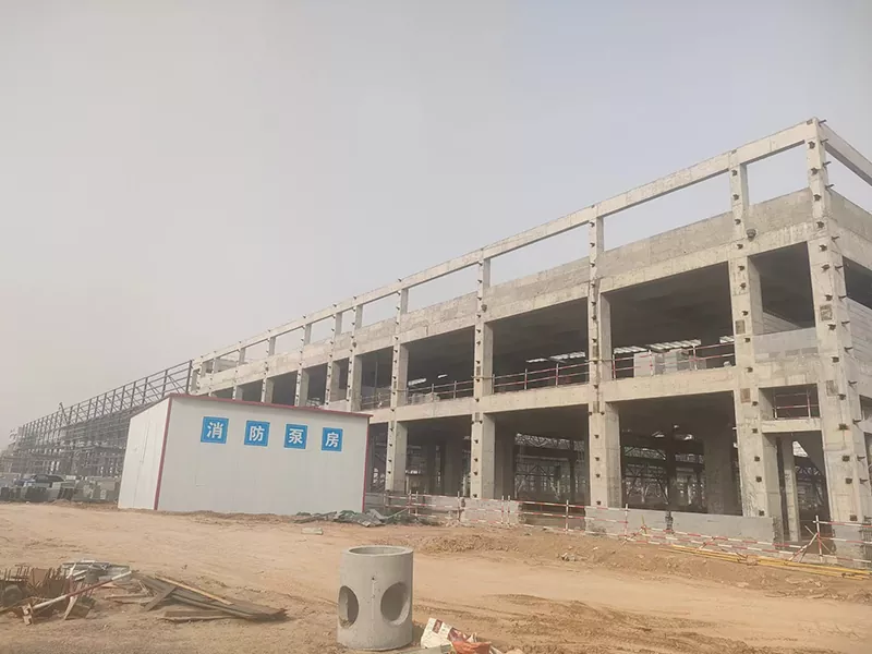 Prefab Steel Structure ဂိုဒေါင် အဆောက်အဦ