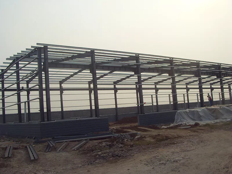 Prefabricated Metal Warehouse အဆောက်အဦများ